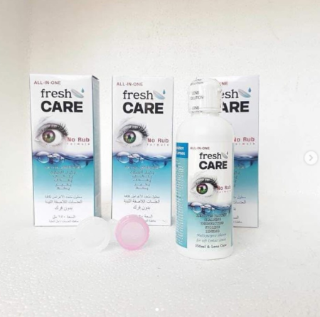 ماء عناية العدسات  150 مل Qeye Care
